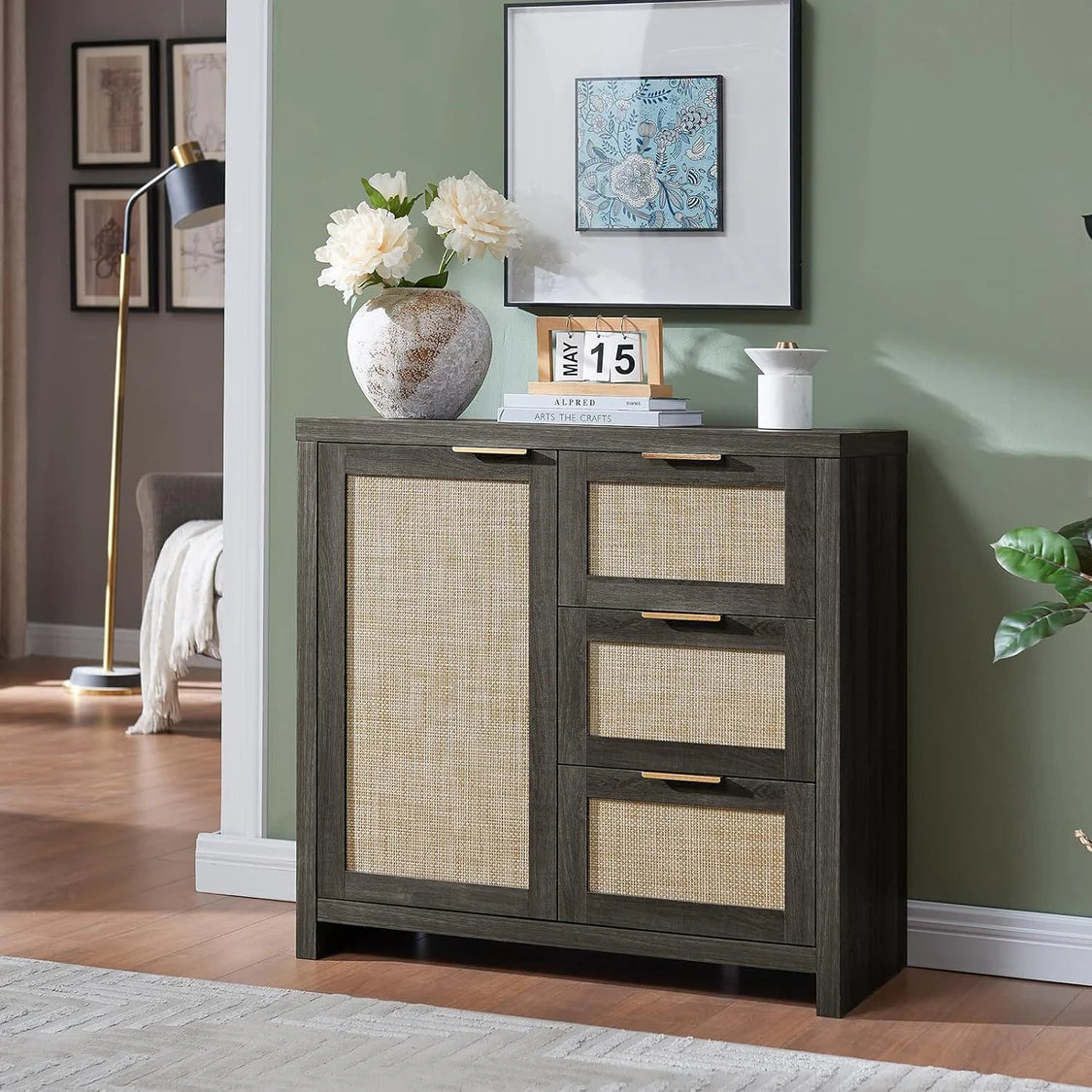 Enhance Your Space with the Hampstead Rattan 3 Drawer Storage Chest