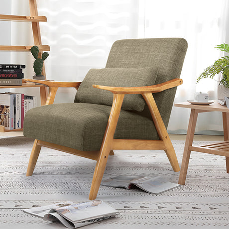 Embrace Timeless Elegance with the Oakham Mid-Century Modern Accent Chair