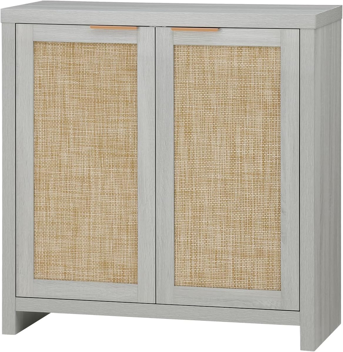 Rattan 2-Door Storage Sideboard