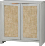 Rattan 2-Door Storage Sideboard