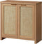 Rattan 2-Door Storage Sideboard