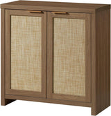 Rattan 2-Door Storage Sideboard