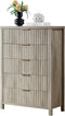 5 Drawer Modern Wooden Drawer Organizer