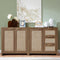 Hampstead Rattan Cabinet with 3 Doors and 3 Drawers