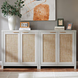 Rattan 2-Door Storage Sideboard