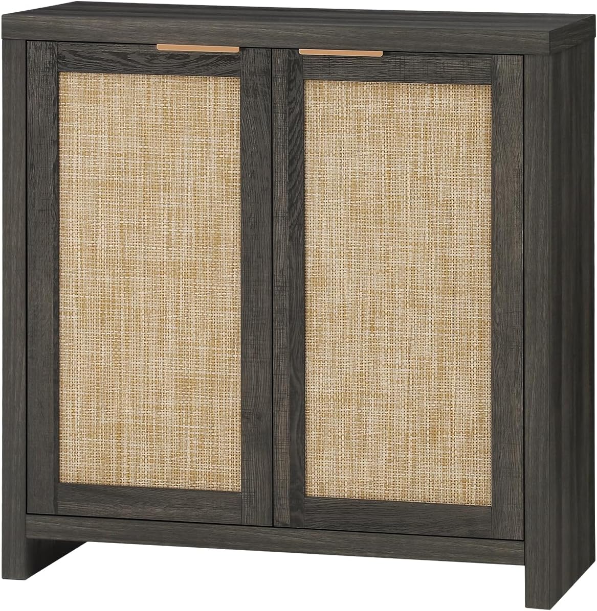 Rattan 2-Door Storage Sideboard