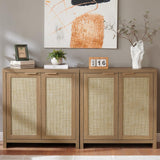 Rattan 2-Door Storage Sideboard