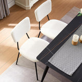 Modern Kitchen Round Dining Chairs Set of 2