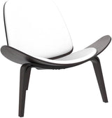 Modern Accent Chair with Protective Foot Pads, Ergonomic Chair