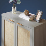 Rattan 2-Door Storage Sideboard