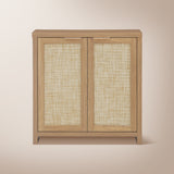 Rattan 2-Door Storage Sideboard